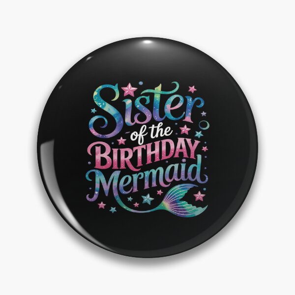 Item preview, Sister Of The Birthday Mermaid Girl Bday Party Squad Family designed and sold by JessicaWalshdf.