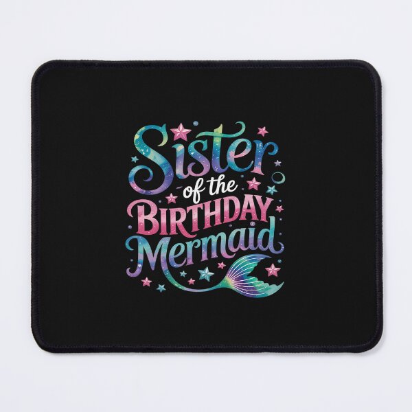Item preview, Sister Of The Birthday Mermaid Girl Bday Party Squad Family designed and sold by JessicaWalshdf.