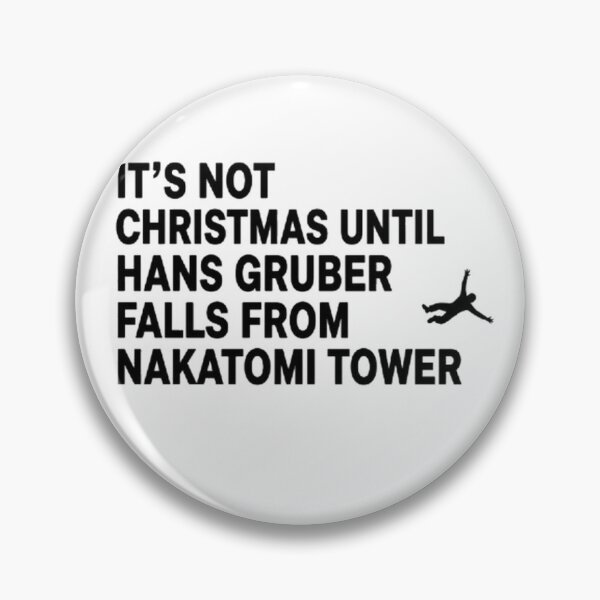Item preview, Die Hard Christmas Hans Gruber Falls Tower designed and sold by Amelia Design.
