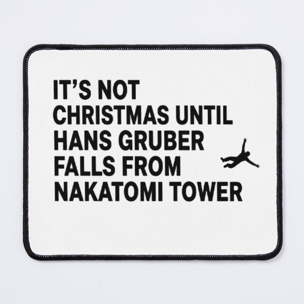 Item preview, Die Hard Christmas Hans Gruber Falls Tower designed and sold by Amelia Design.