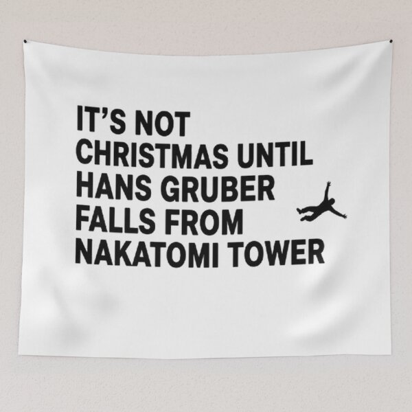 Item preview, Die Hard Christmas Hans Gruber Falls Tower designed and sold by Amelia Design.