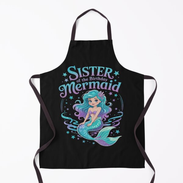 Item preview, Sister Of The Birthday Mermaid Theme Party Squad Security designed and sold by JessicaWalshdf.