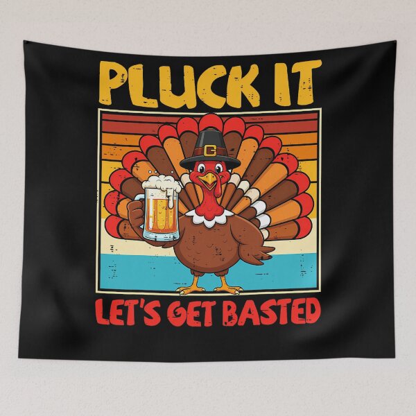 Item preview, Quote Pluck Thanksgiving Get Basted Happy Holiday Vintage It Lets designed and sold by HollyShabero.