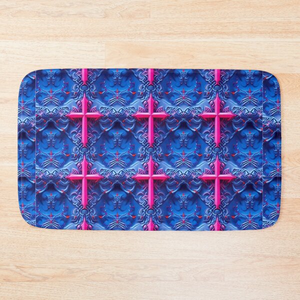 Item preview, 3D Lenticular Moiré Seamless Pattern | Kinetic Cross Illusion Faith Decor Repeat designed and sold by ebocraft.