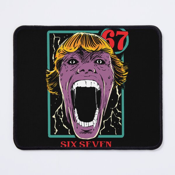 Item preview, 67 six seven 6 7 number meme retro vintage designed and sold by aComicWizard.