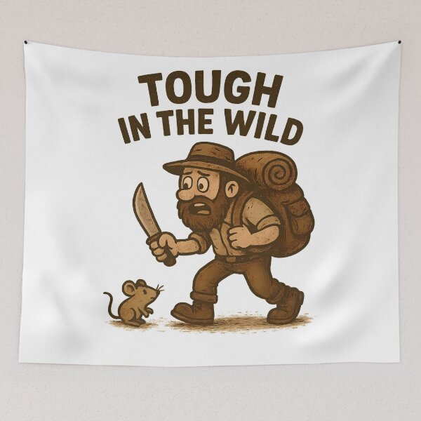 Item preview, TOUGH IN THE WILD designed and sold by Tactical Override.