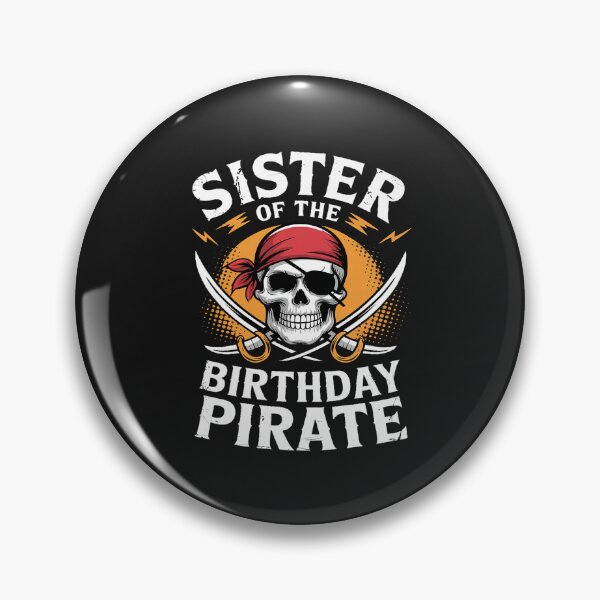Item preview, Sister of the Birthday Pirate Themed Matching Bday Party designed and sold by JessicaWalshdf.