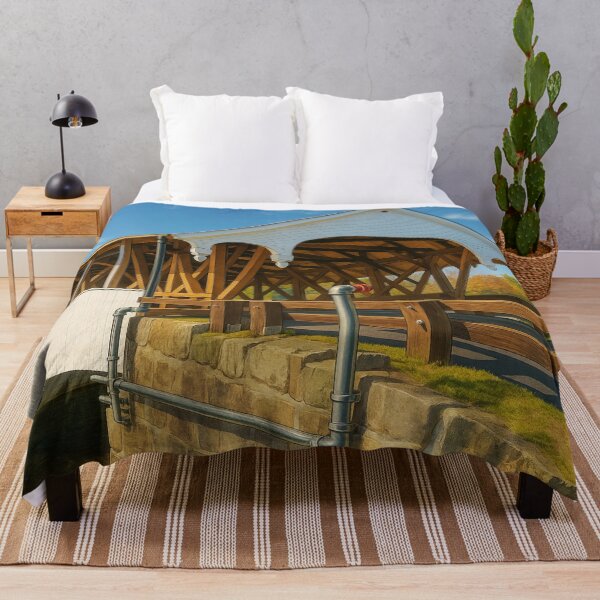Item preview, The Historic Stark Covered Bridge designed and sold by Takeda-art.