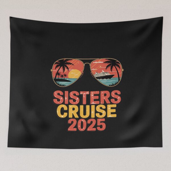 Item preview, Sisters Cruise Trip 2025 Vacation Travel Sisters Cruising designed and sold by JessicaWalshdf.