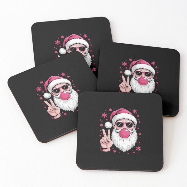 Item preview,  Santa Christmas Blowing Bubble Pink Santa Xmas  designed and sold by dainegilbert.