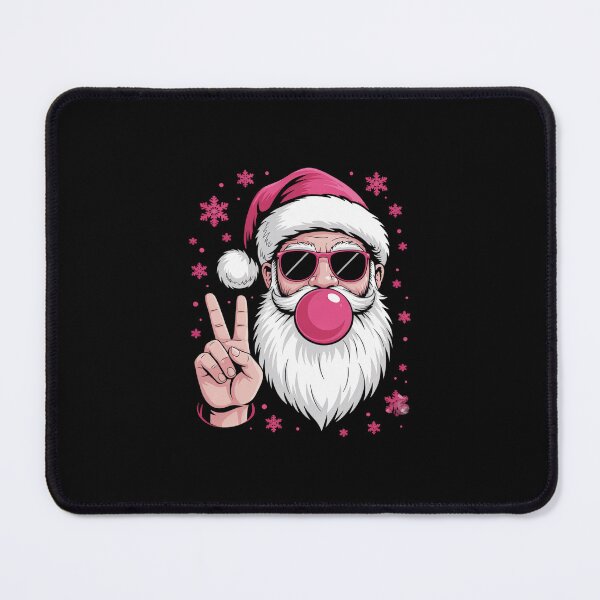 Item preview, Santa Christmas Blowing Bubble Pink Santa Xmas designed and sold by dainegilbert.
