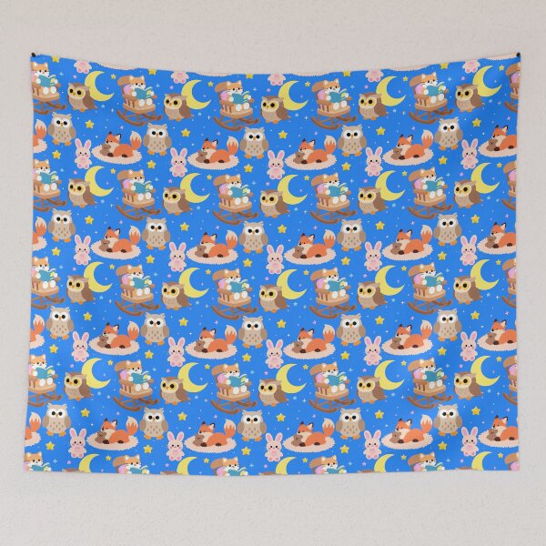 Item preview, Baby Shower Bedtime Story Seamless designed and sold by KJackArtwork.