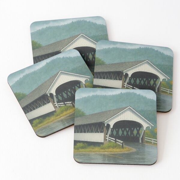 Item preview, The Historic Stark Covered Bridge designed and sold by Takeda-art.