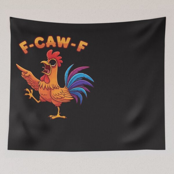 Item preview, F Caw F Rooster Funny Chicken Whisperer Bird Humor designed and sold by kiralynstration.