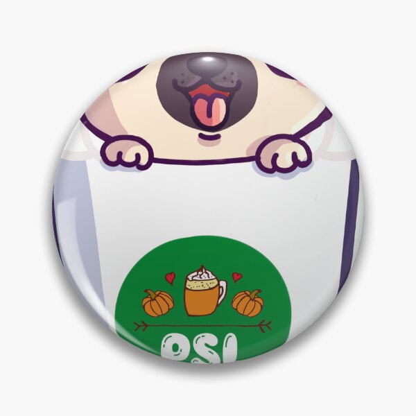 Item preview, Pumpkin Spice Pug designed and sold by seriyamilktea.