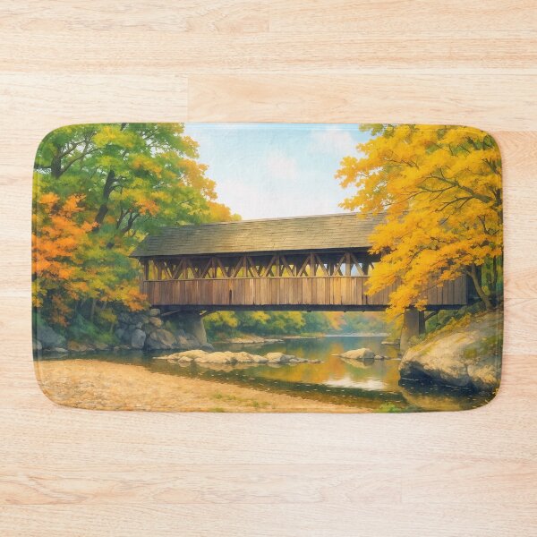 Item preview, The Historic Sunday River Bridge designed and sold by Takeda-art.