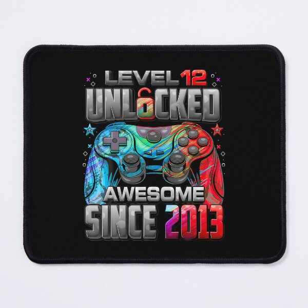 Item preview, Level 12 Unlocked Awesome Since 2013 12Th Birthday Gaming designed and sold by MadalynKiehn.