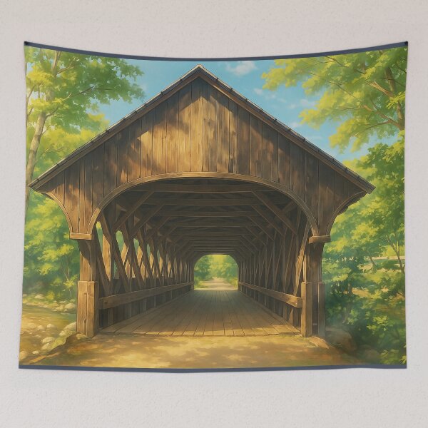 Item preview, The Historic Sunday River Bridge designed and sold by Takeda-art.