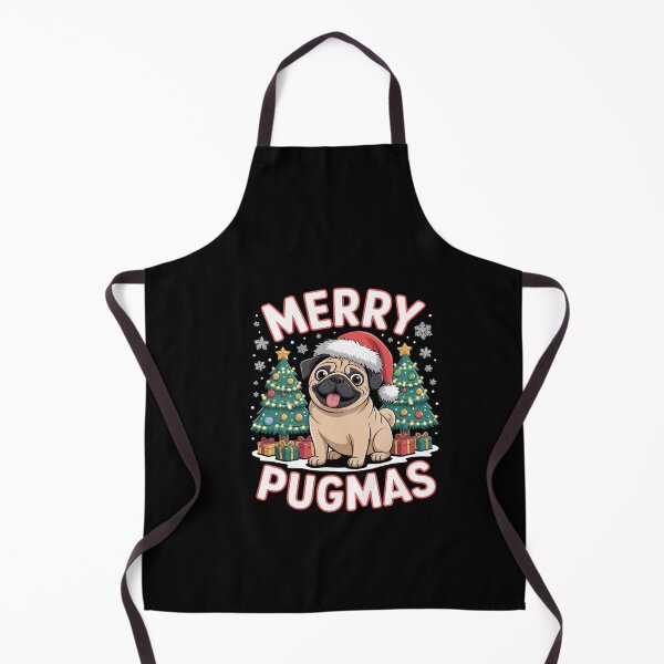 Item preview, Super Cute Merry Pugmas Christmas designed and sold by dainegilbert.