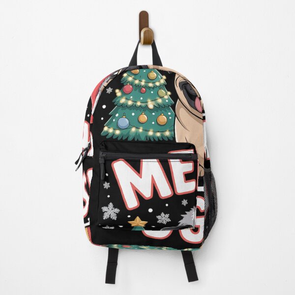 Item preview, Super Cute Merry Pugmas Christmas designed and sold by dainegilbert.