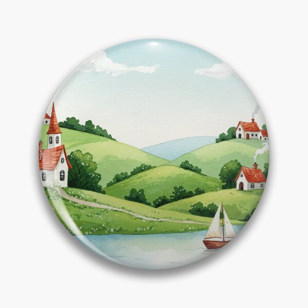 Item preview, Rural landscape designed and sold by Design4uStudio.