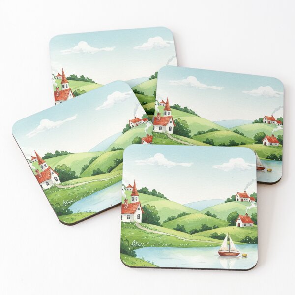 Item preview, Rural landscape designed and sold by Design4uStudio.