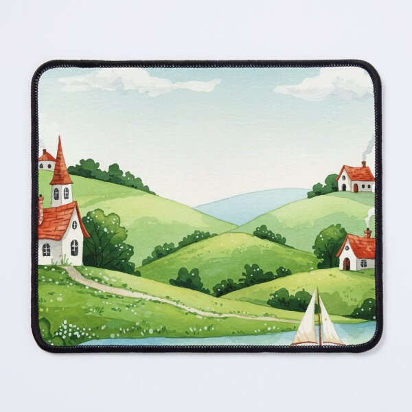 Item preview, Rural landscape designed and sold by Design4uStudio.