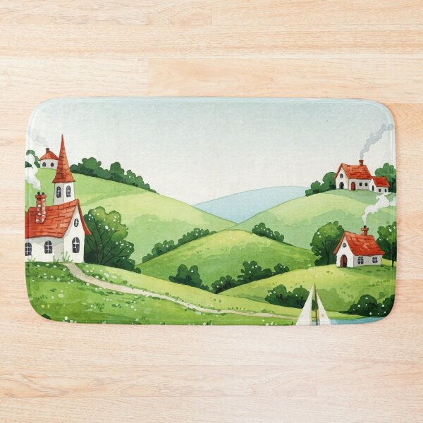 Item preview, Rural landscape designed and sold by Design4uStudio.
