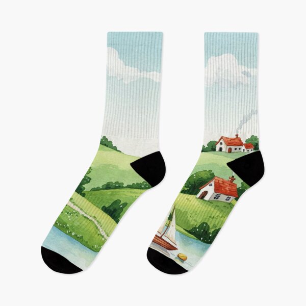 Item preview, Rural landscape designed and sold by Design4uStudio.
