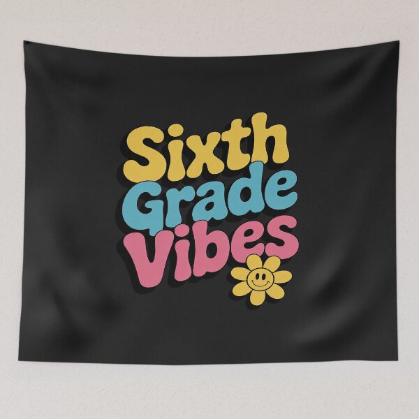 Item preview, Sixth Grade Vibes - 6th Grade Team Retro 1st Day of School designed and sold by GaryBellcvbnb.