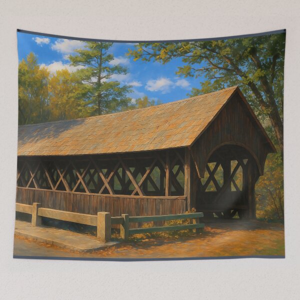 Item preview, The Historic Sunday River Bridge designed and sold by Takeda-art.