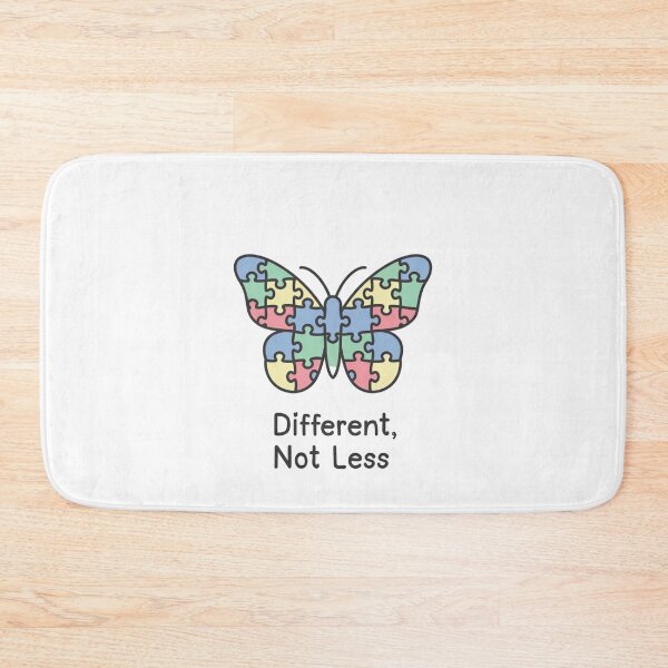 Item preview, Different Not Less – Neurodiversity Awareness Tee designed and sold by EcoArtTees.