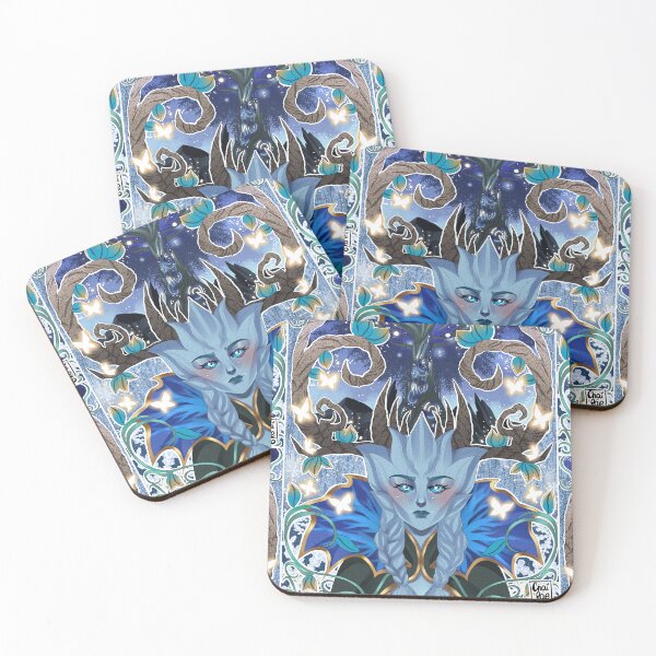 Item preview, Night Fae - Winter Queen designed and sold by Chairae Art.