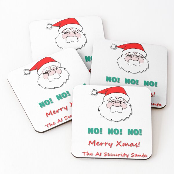 Item preview, AI Security Santa, Merry Xmas designed and sold by aykiradesigns.