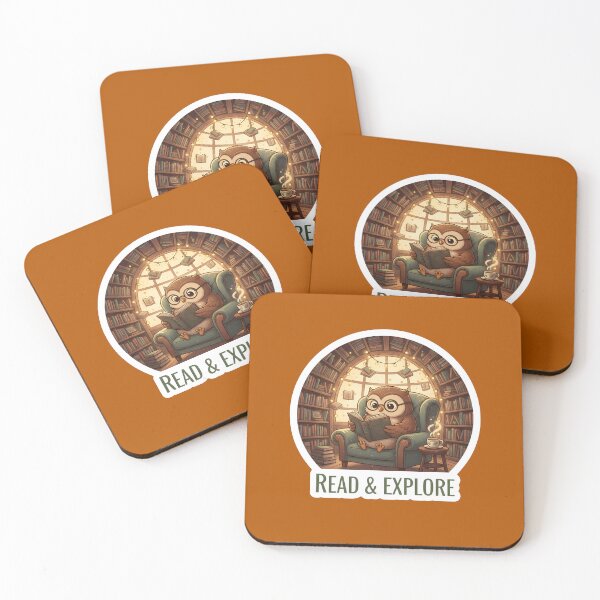 Item preview, Cute Bookish Owl Reading Design designed and sold by Ekracreatives.