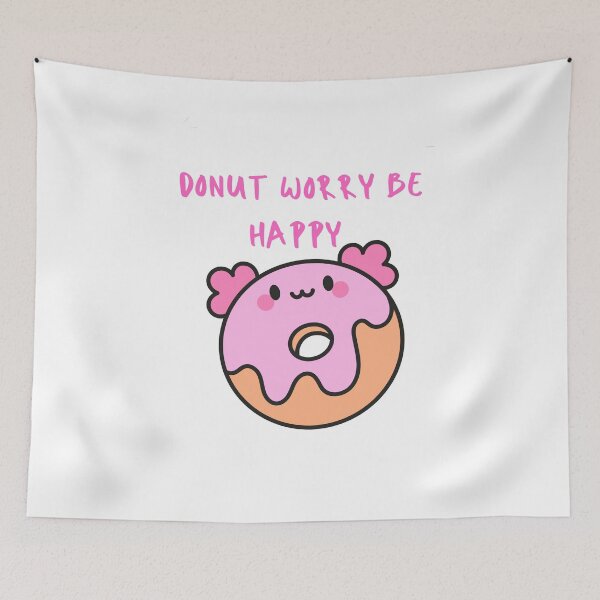Item preview, Donut worry be Happy  designed and sold by Aminesnip.