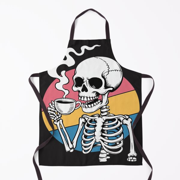 Item preview, Skeleton Drinking Coffee LGBT-Q Pansexual Pride Pan Flag designed and sold by GaryBellcvbnb.
