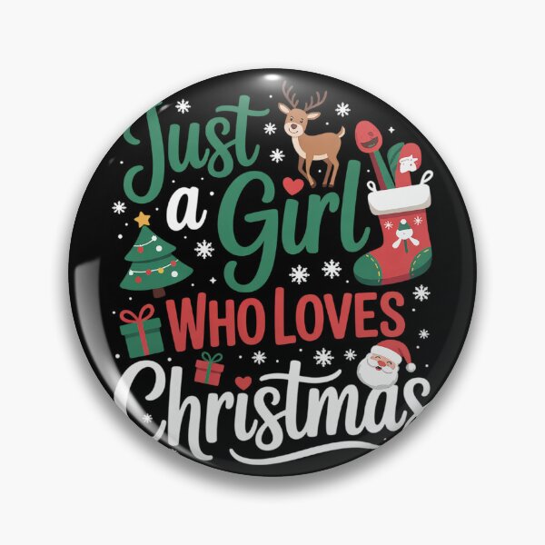 Item preview, ust a girl who loves christmas1 designed and sold by KonstanKoraner.