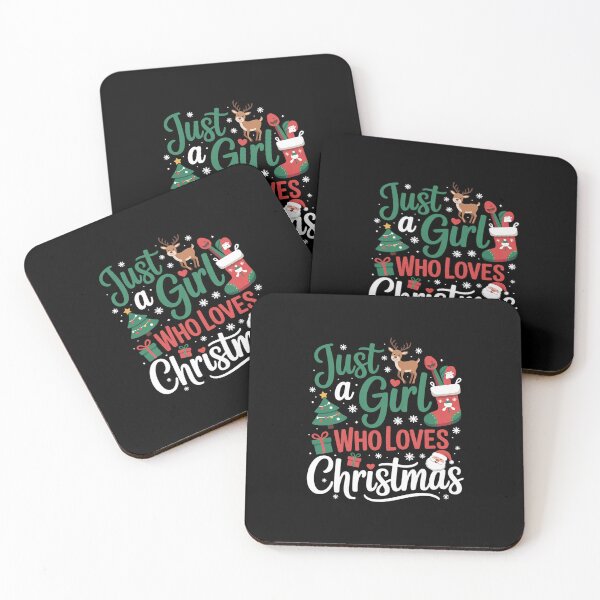 Item preview, ust a girl who loves christmas1 designed and sold by KonstanKoraner.