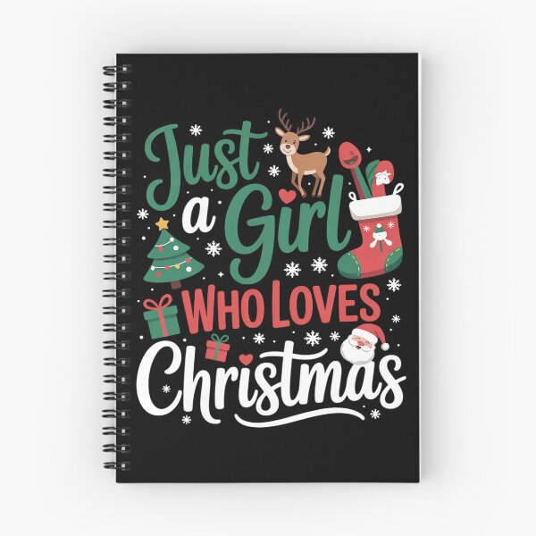 Item preview, ust a girl who loves christmas1 designed and sold by KonstanKoraner.