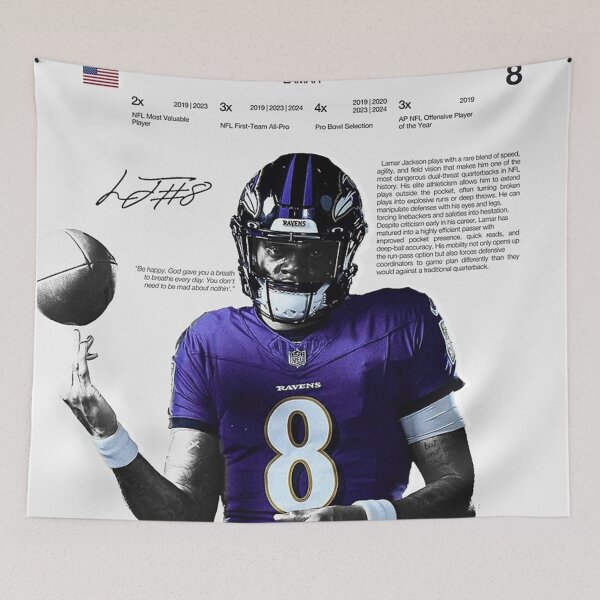 Item preview, Lamar Jackson designed and sold by stanleyanger.