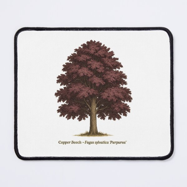 Item preview, Copper Beech – Fagus sylvatica ‘Purpurea’ | Botanical Tree Illustration designed and sold by BloomKind.