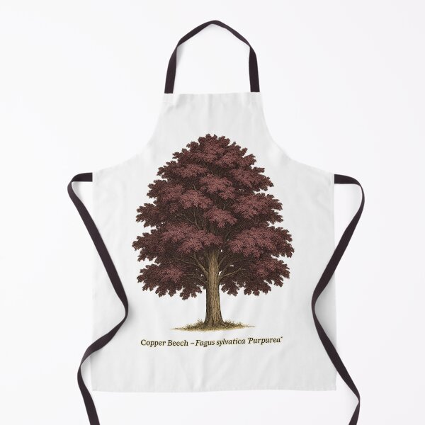 Item preview, Copper Beech – Fagus sylvatica ‘Purpurea’ | Botanical Tree Illustration designed and sold by BloomKind.