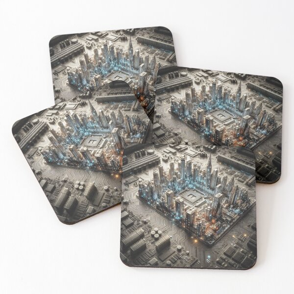 Item preview, Miniature Metropolis on a Circuit Board designed and sold by Phil Perkins.