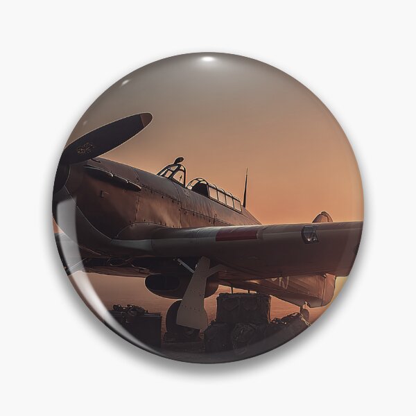 Item preview, British Hurricane Aircraft Under Pre Flight Checks before the Days Missions Begin designed and sold by Skyframe Aviation.