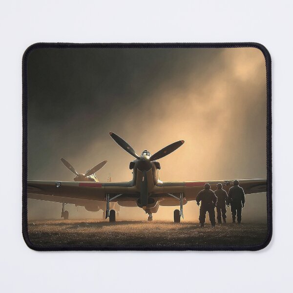 Item preview, Classic Hawker Hurricane On Standby for Sortie at Dawn designed and sold by Skyframe Aviation.