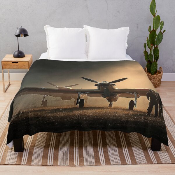 Item preview, Classic Hawker Hurricane On Standby for Sortie at Dawn designed and sold by Skyframe Aviation.