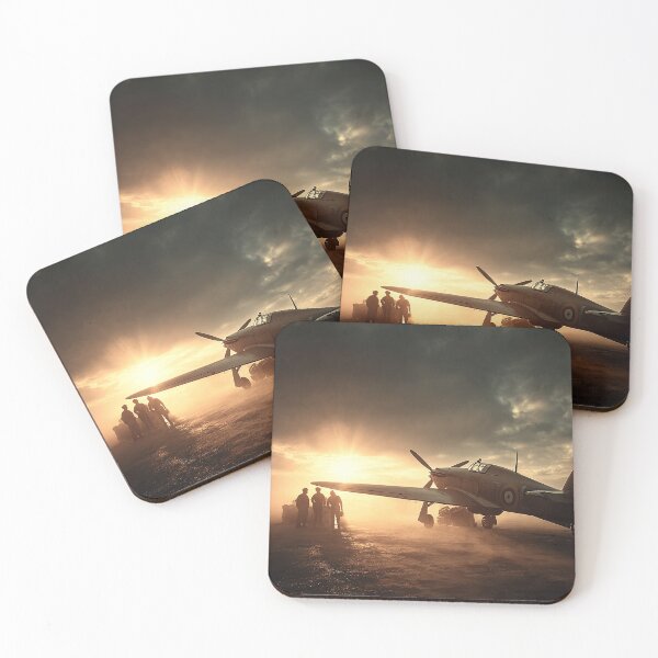 Item preview, WWII Hurricane In Wartime Maintenance in Cold Conditions designed and sold by Skyframe Aviation.