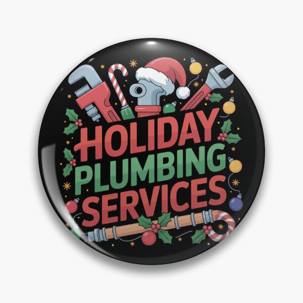 Item preview, Holiday plumbing srvices designed and sold by DreamOnShirts.