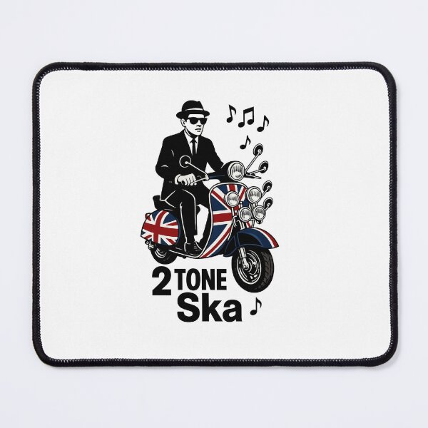 Item preview, 2 Tone Ska Scooter Rider – Union Jack Mod Retro Music Culture designed and sold by Fleetwood1994.